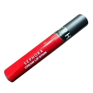 SEPHORA COLLECTION Cream Lip Stain 10HR Liquid Lipstick - 01 ALWAYS RED - NEW